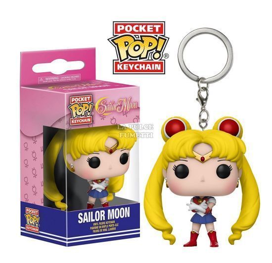 SAILOR MOON : SAILOR MOON - POP FUNKO POCKET KEYCHAN 4 CM